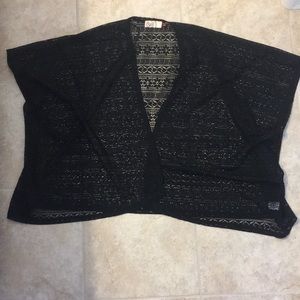 Lace kimono cardigan